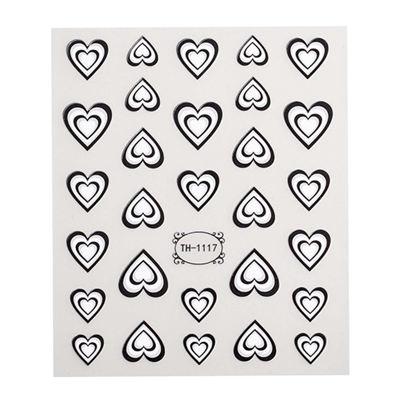 Valentines Day 3D Heart Nail A - Nail Art Valentines Day recension och pris
