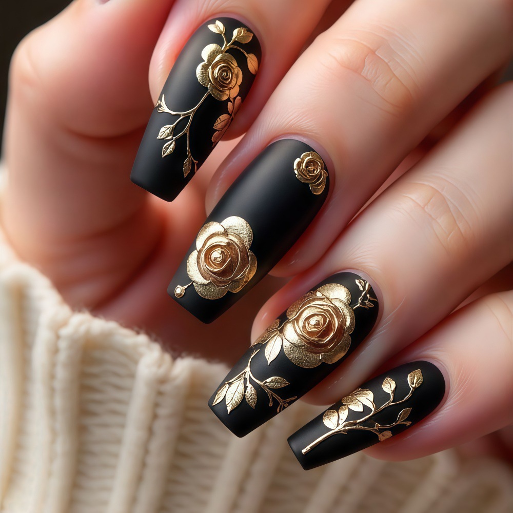 3D fake nails for women girls  - Nail Art Press On recension och pris