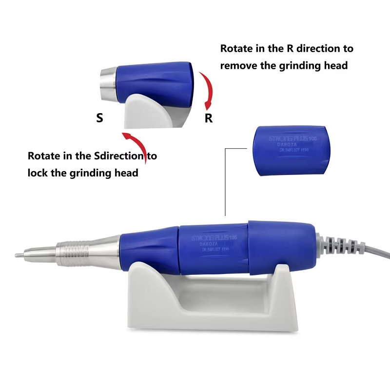 Micromotor Handpiece 40K RPM S - Nail Drill Machine recension och pris