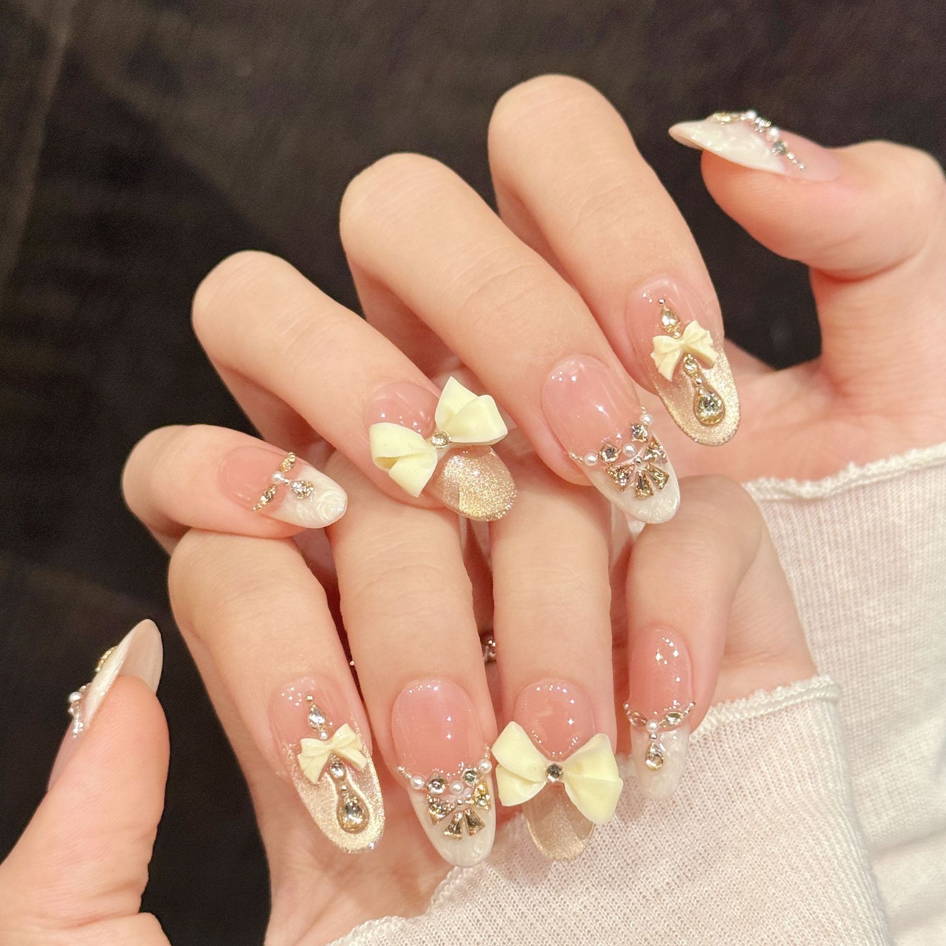 10pcs Handmade Press On Nails  - Nail Art Press On recension och pris
