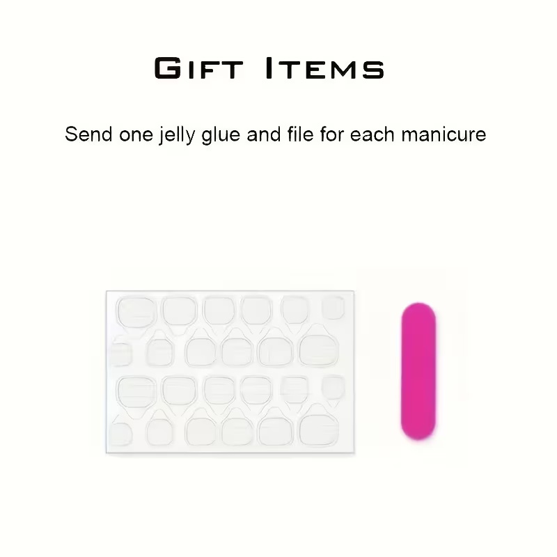 10Pcs Almond Press On Nails, M - Nail Art Press On recension och pris