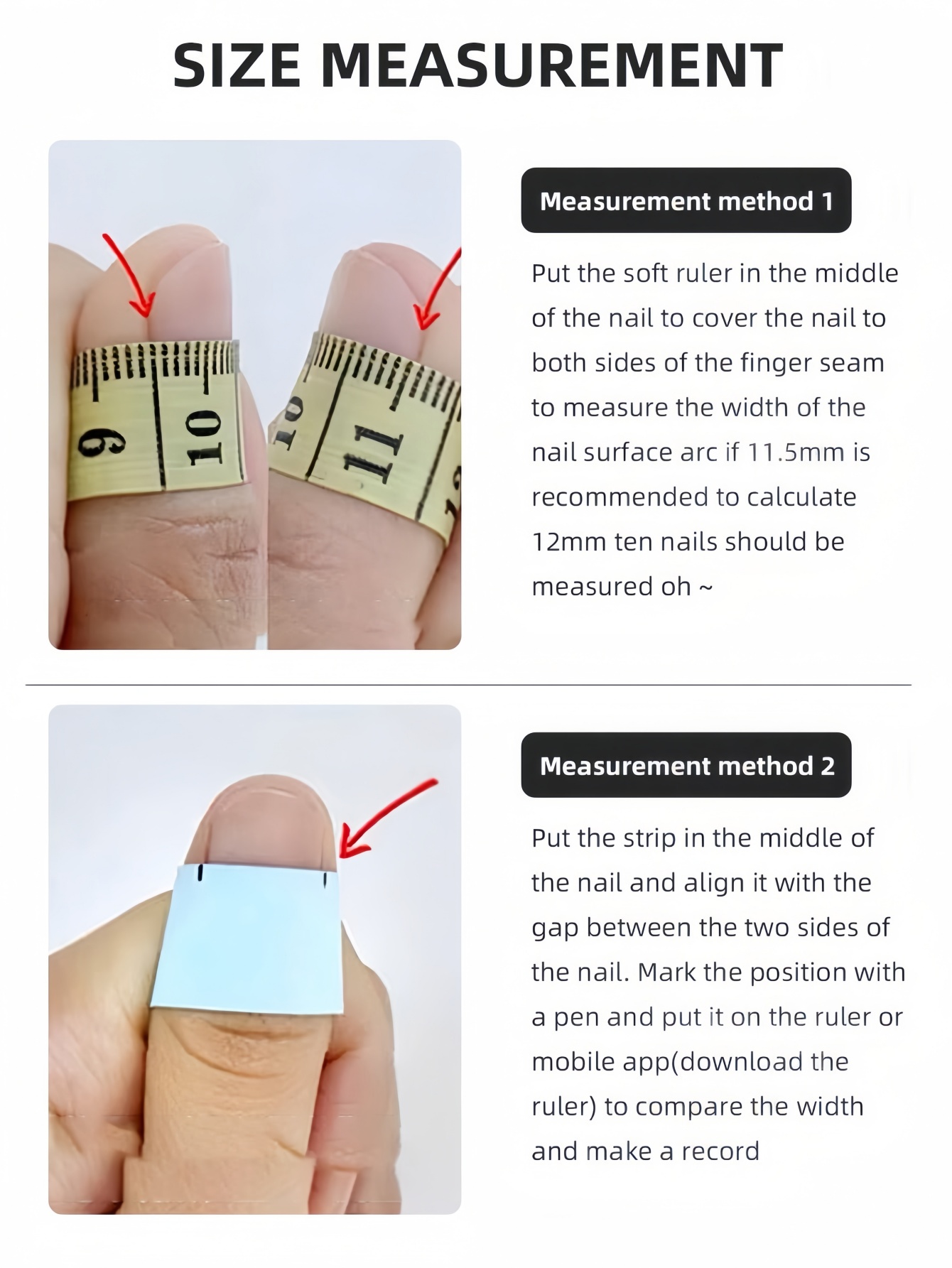 10-Piece Set of Reusable Press - Nail Art Press On recension och pris