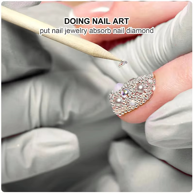 2026 50/100pcs Nail Art Pusher - Nail Art Orange recension och pris